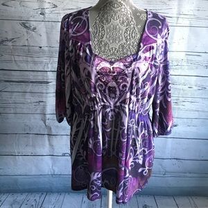 Unity world women’s purple shirt